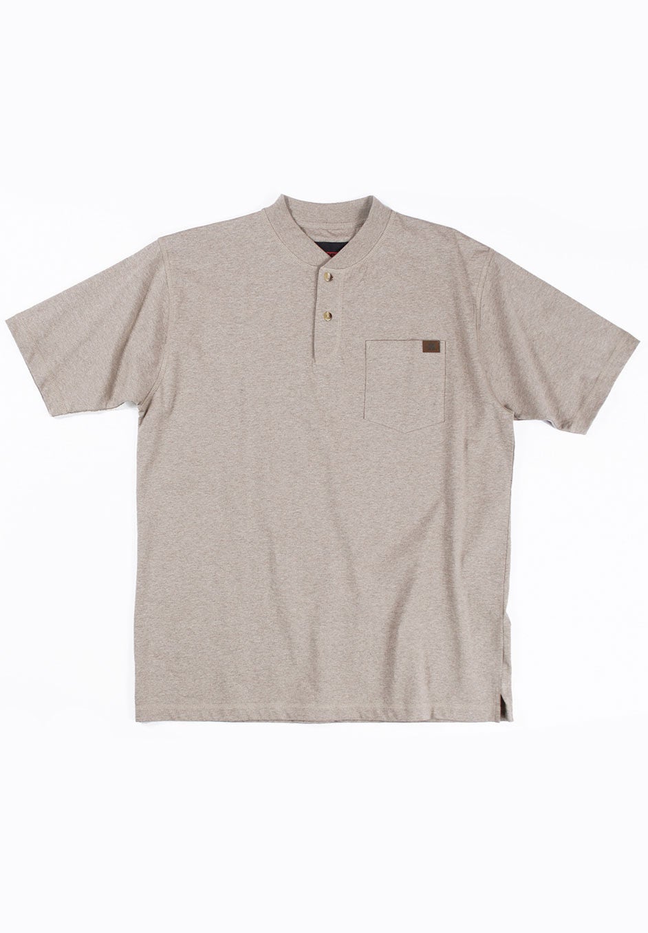 Short-Sleeve Henley Shirt, , alternate image number 1