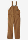 Dickies® Rigid Insulated Duck Bib Overall, DUCK BROWN, hi-res image number 0