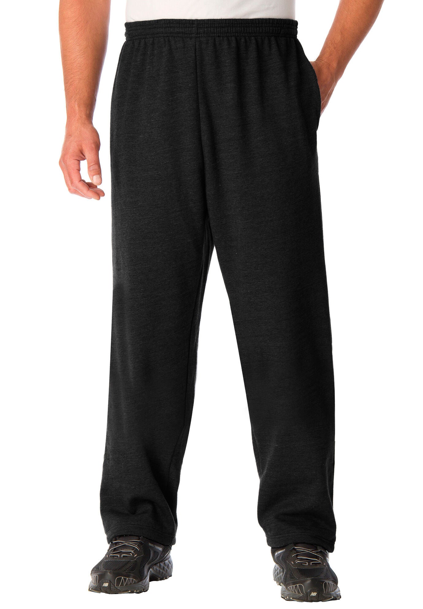 Men's tall open bottom sweatpants 2025