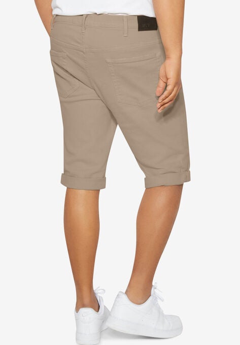 Distressed Denim Shorts, , on-hover image number null