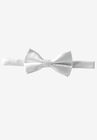 KS Signature Pre-Tied Bow Tie, WHITE, hi-res image number null