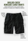 Boulder Creek® Renegade 9" Full Elastic Waist Cargo Shorts, , alternate image number null