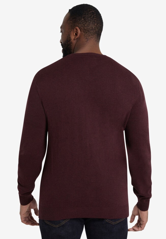 Essential V Neck Sweater, , on-hover image number 1