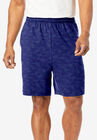 Lightweight Jersey Shorts, NAVY MONO CAMO, hi-res image number null