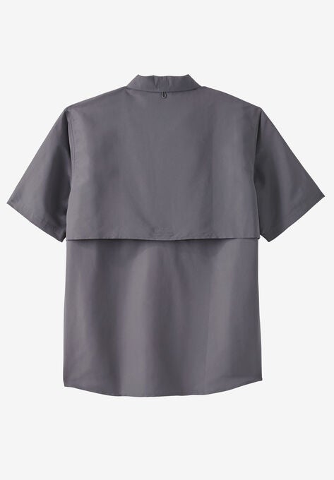 Off-Shore Short-Sleeve Sport Shirt by Boulder Creek®, , on-hover image number null