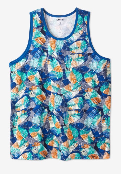 Shrink-Less™ Lightweight Tank, COBALT LEAF, hi-res image number null