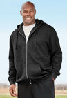 Fleece Zip-Front Hoodie, , alternate image number null