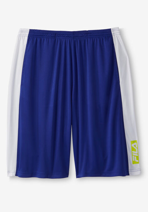 Fila® Quad™ Shorts, BRIGHT COBALT LIME, hi-res image number null