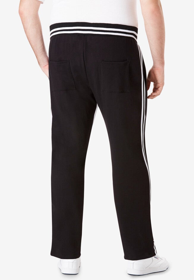 MVP Collections® French Terry Striped Track Pants, , on-hover image number 1