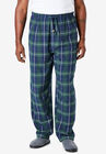 Flannel Plaid Pajama Pants, , hi-res image number null