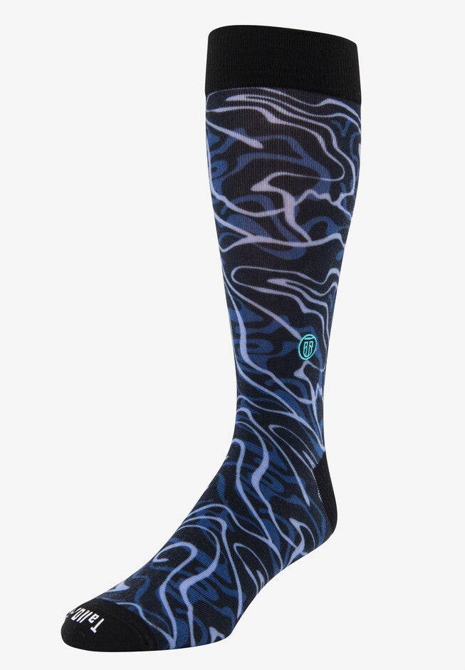 TallOrder: The Kenny Sock, NAVY SWIRLS, hi-res image number null