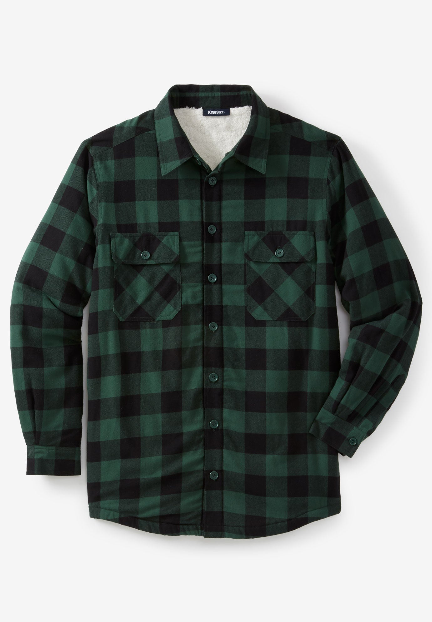 fur lined flannel shirt