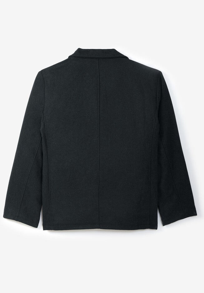 Double-Breasted Wool Peacoat, , on-hover image number null