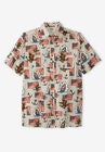 Short Sleeve American Sport Shirt, NAUTICAL FLAG, hi-res image number null