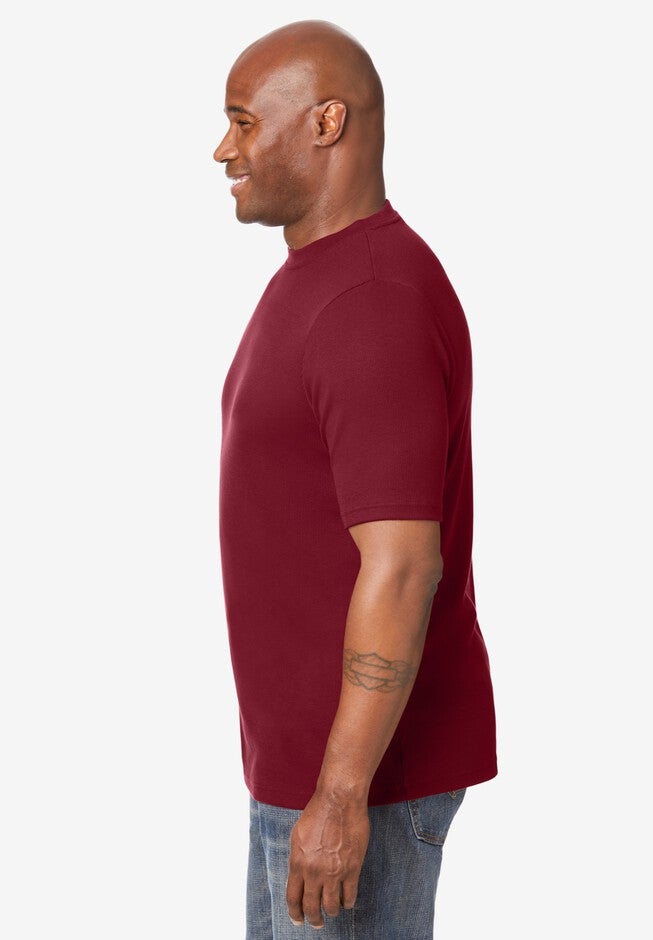 Ribbed Crewneck Tee, , alternate image number null