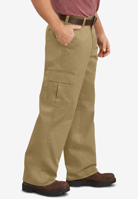 Loose Fit Straight Leg Cargo Pants, , alternate image number null
