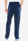 KingSize Coaches Collection Fleece Open Bottom Pants, , on-hover image number null