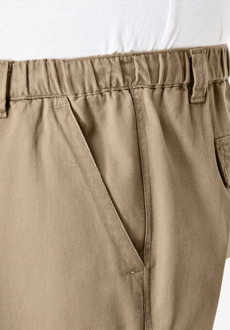 Boulder Creek® Renegade 9" Full Elastic Waist Cargo Shorts, , alternate image number null