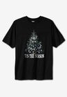 KingSize Seasonal Graphic Tee, CHRISTMAS BEER CANS, hi-res image number null