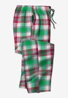 Microfleece Pajama Pants, HOLIDAY PLAID, hi-res image number null