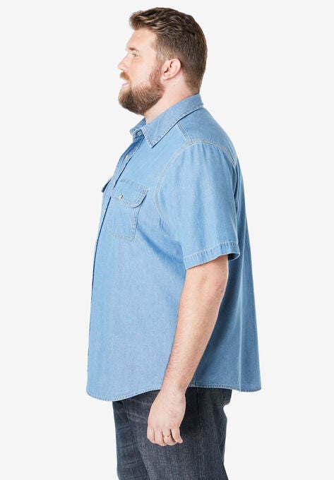 Boulder Creek Short Sleeve Shirt Big And Tallshirts Fullbeauty