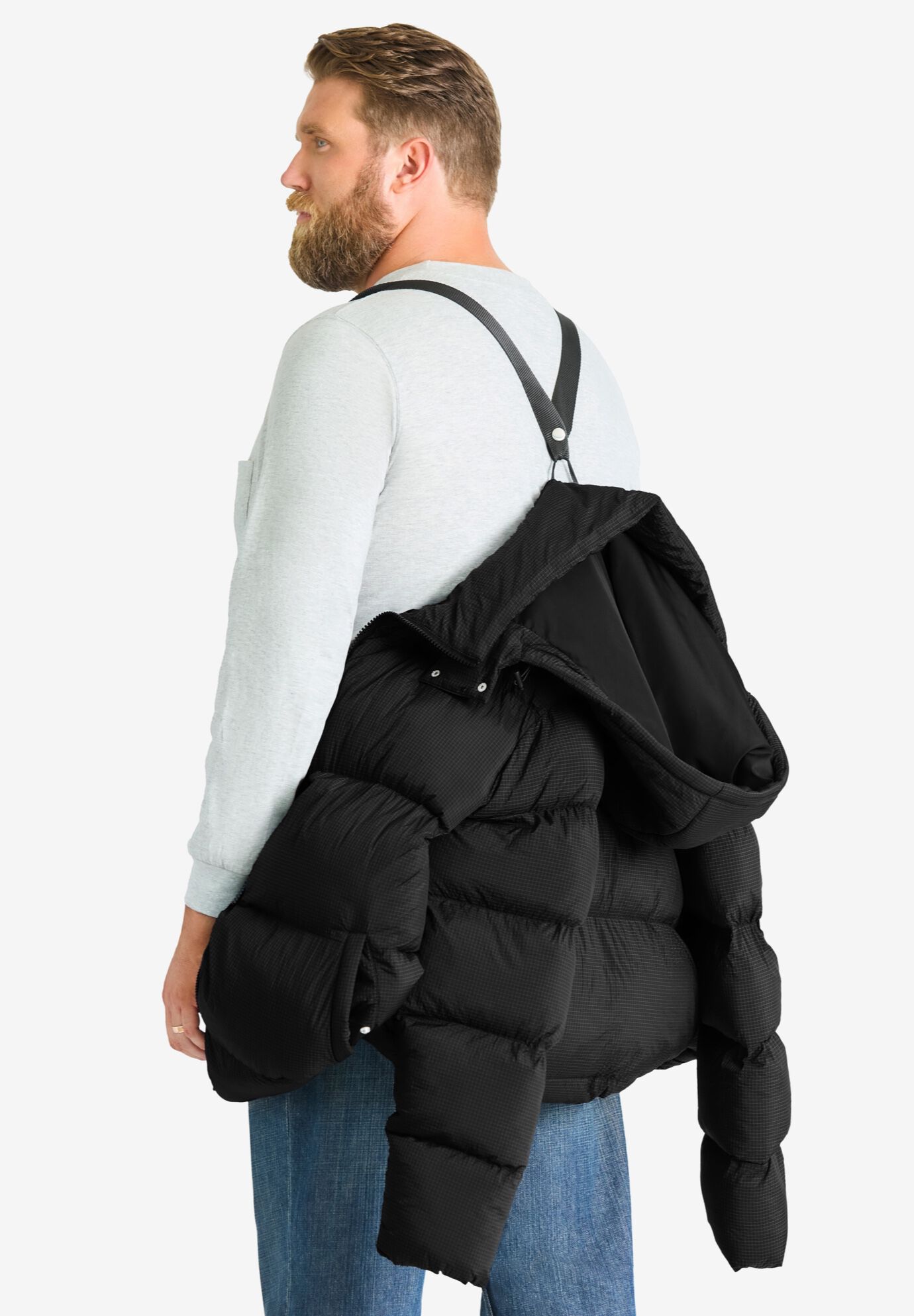 Quilted Puffer Vest, , on-hover image number 1