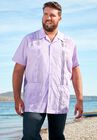KS Island™ Short-Sleeve Guayabera Shirt, , alternate image number 1