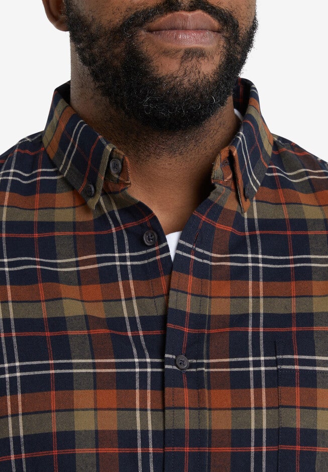 Snowden Brushed Check Shirt, , alternate image number null