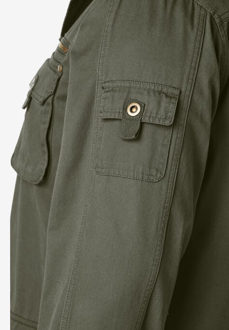 Multi-Pocket Twill Jacket, , alternate image number null