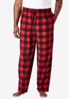 Microfleece Pajama Pants, , on-hover image number null