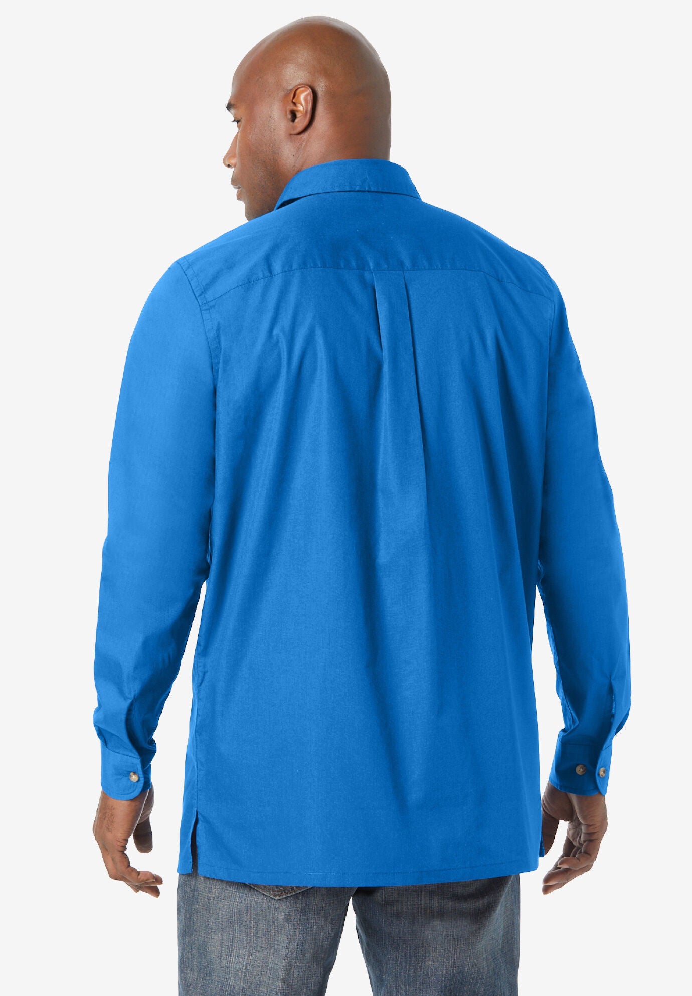 Long-sleeve pocket sport shirt, , on-hover image number 1