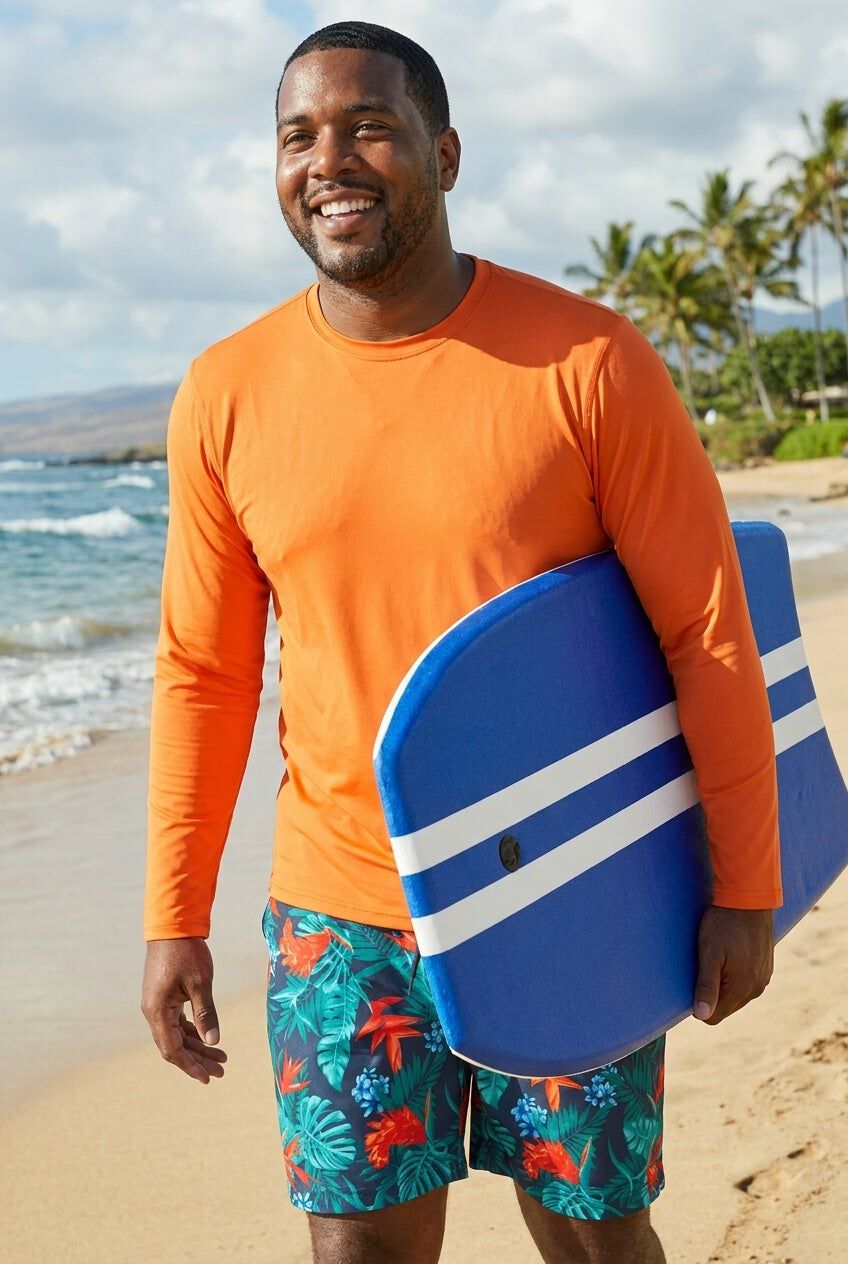 UPF 50 Long Sleeve Swim Top