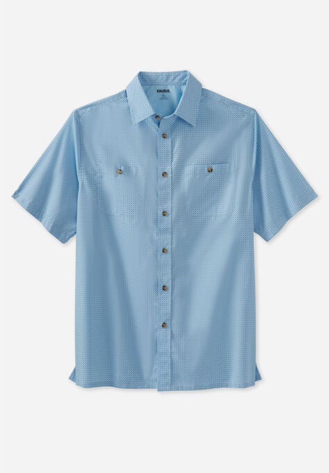 Easy Care Woven Sport Shirt, GEO, hi-res image number null