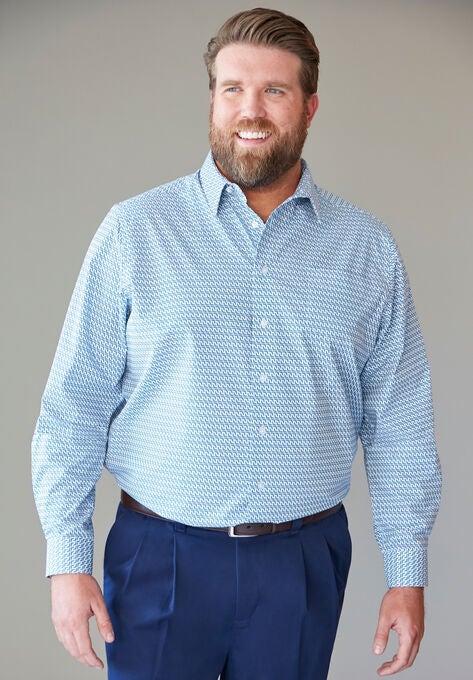 KS Signature No Hassle® Long-Sleeve Dress Shirt, , alternate image number null