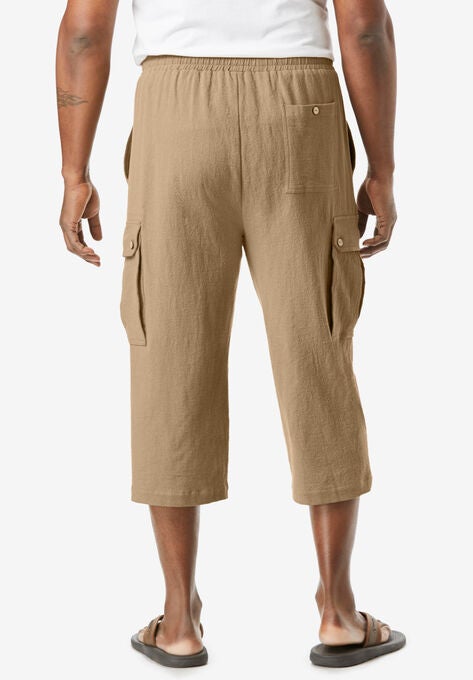 Gauze Cargo Judo Shorts, , on-hover image number null