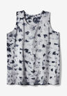 Shrink-Less™ Lightweight Tank, STEEL MARBLE, hi-res image number null