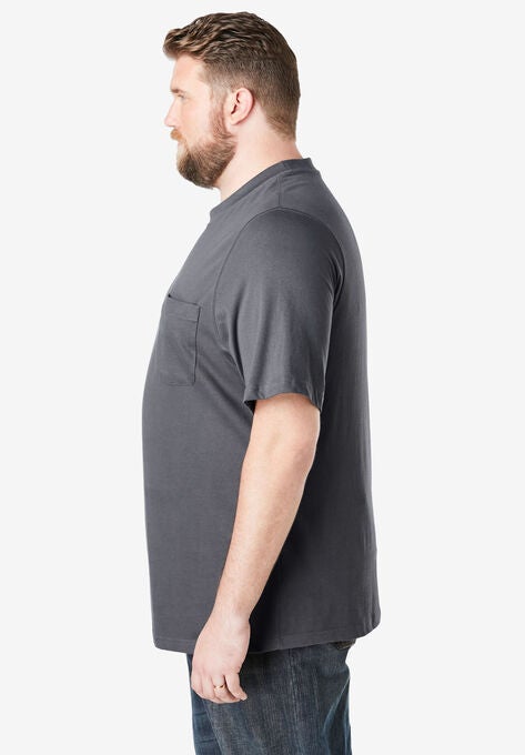Boulder Creek® Heavyweight Crewneck Pocket T-Shirt, , alternate image number null
