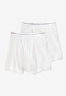 Jockey® Classic Boxer Briefs 2-Pack, WHITE, hi-res image number null