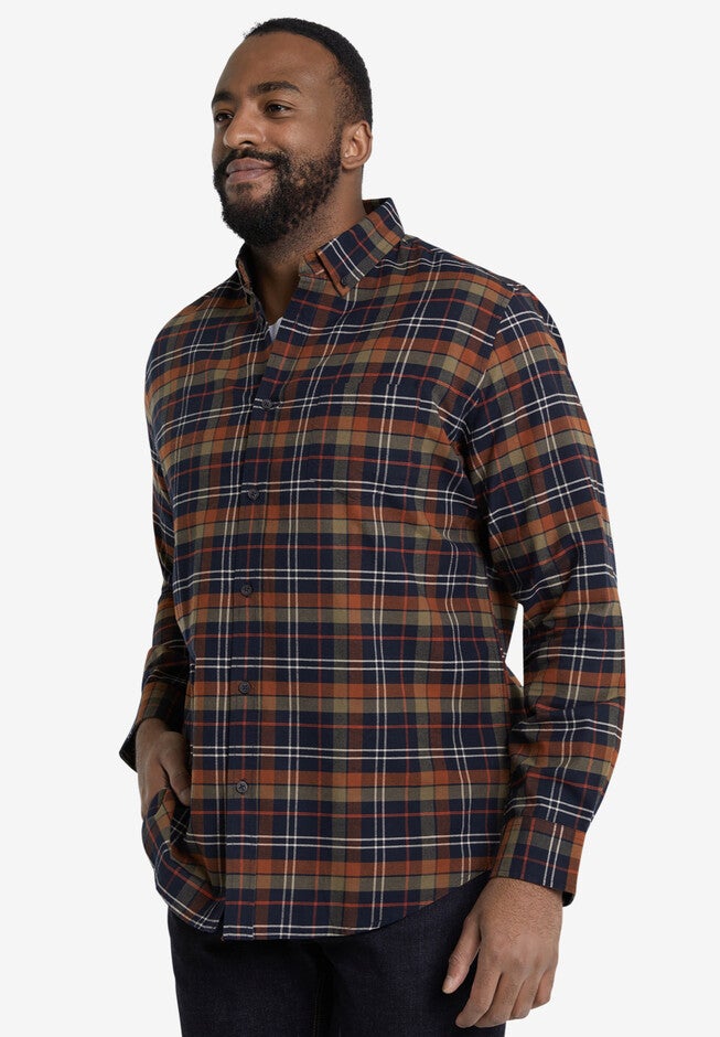 Snowden Brushed Check Shirt, , alternate image number null