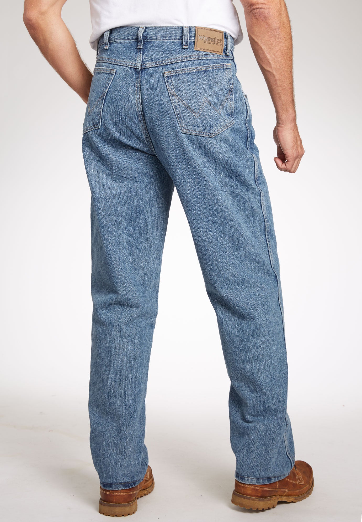 loose fit wrangler jeans