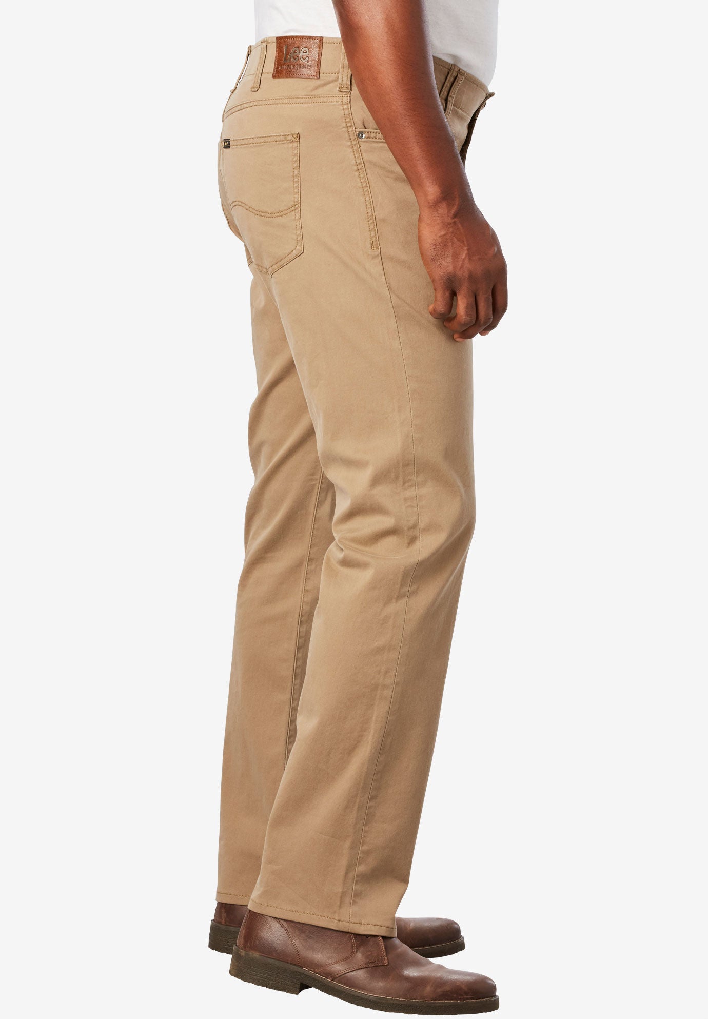 Lee extreme motion khaki pants clearance