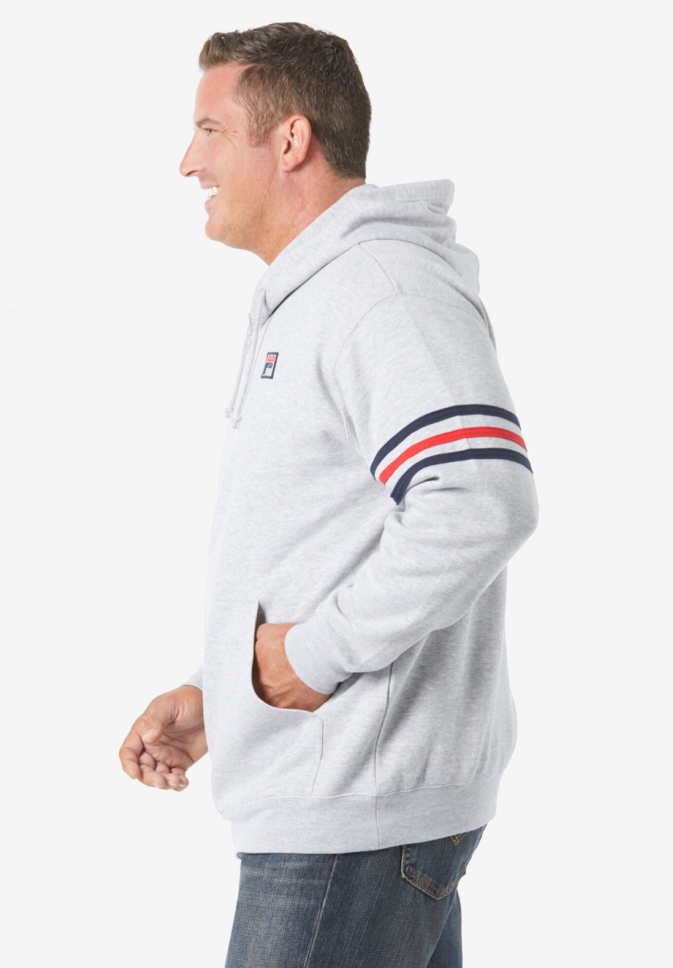 Fila&reg; Fleece Hoodie, , alternate image number 1