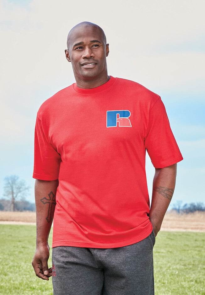 Chest Logo Tee by Russell Athletic®, , alternate image number null