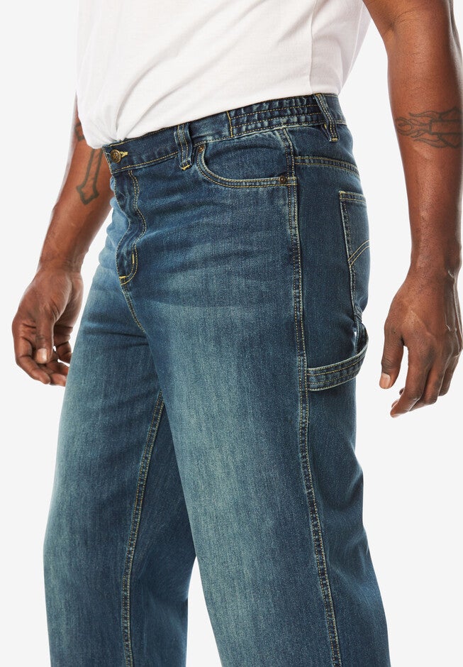 Boulder Creek™ Relaxed Carpenter Jeans, , alternate image number null