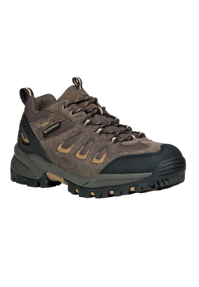 Propét® Hiking Ridge Walker Boot Low, BROWN, hi-res image number 0