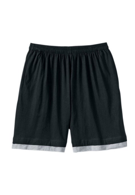 Hang-down Lightweight Jersey Shorts, , alternate image number null