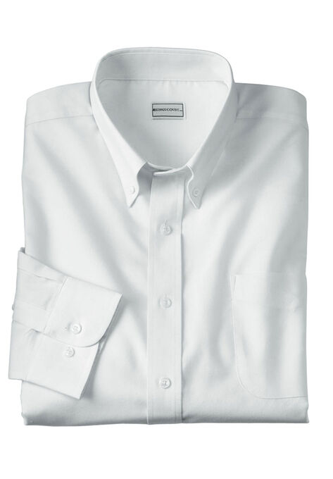KS Signature Wrinkle-Resistant Oxford Dress Shirt, , alternate image number null