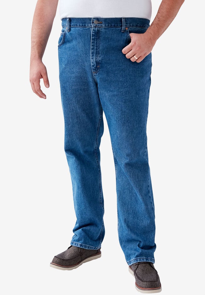 Straight Leg Regular Fit Jeans by Lee®, PEPPER STONE, hi-res image number null