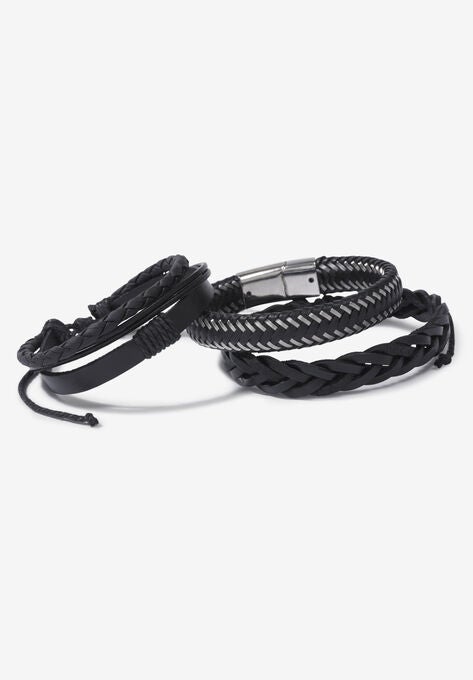 Bracelet Set, BLACK, hi-res image number null