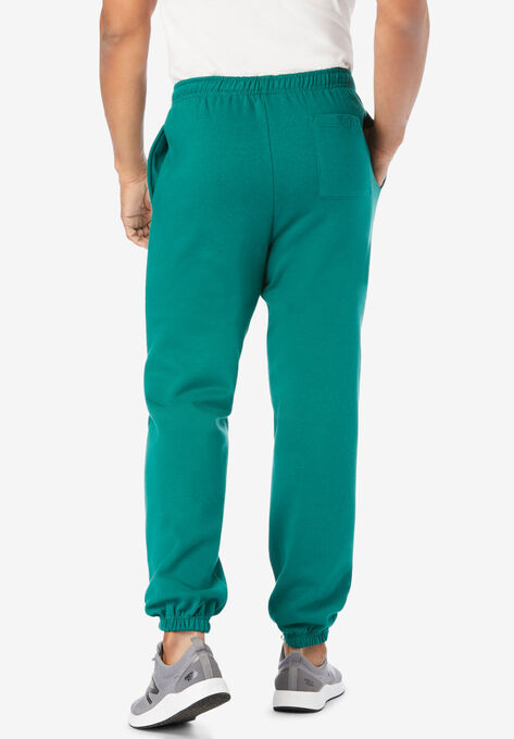 Fleece Elastic Cuff Sweatpants, , on-hover image number null